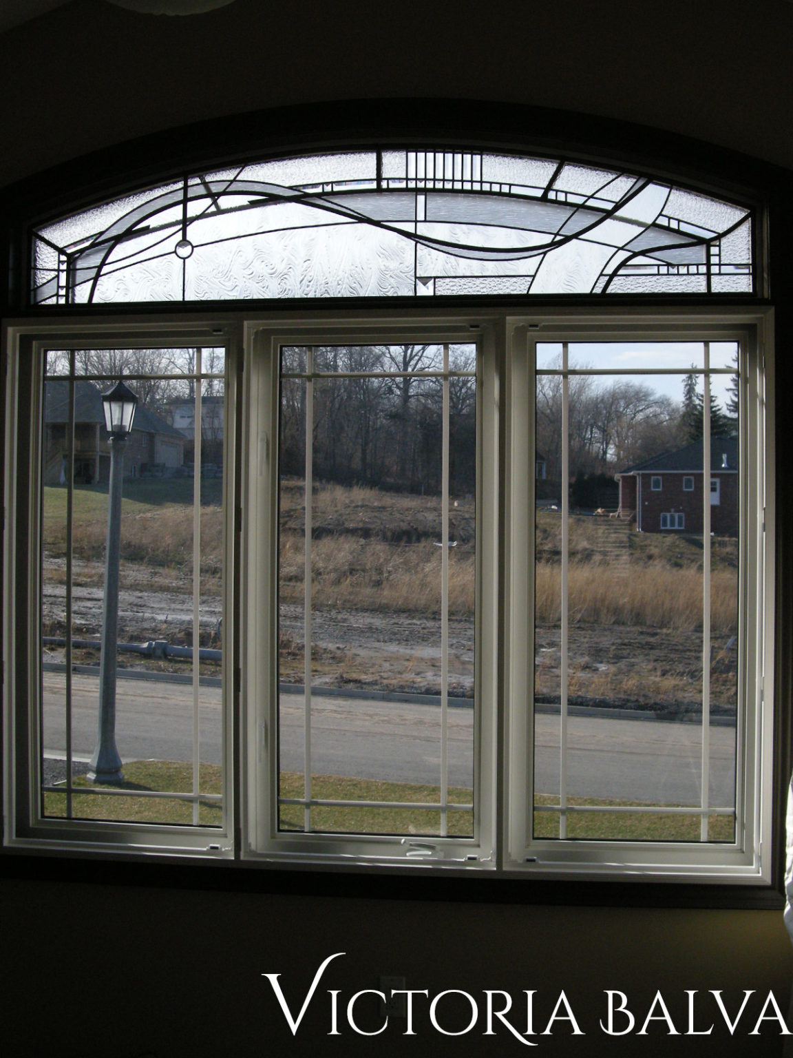 Random Window Wall 2 Modern art abstract leaded glass windows, Geometric Art of Random ...